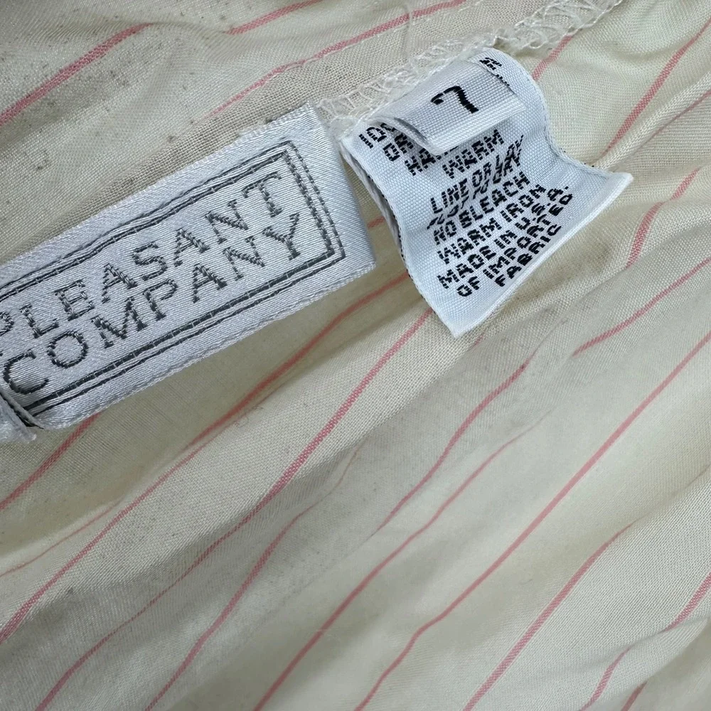 Pleasant Company Pinafore American Girl Kirsten Birthday Springtime‎ Big Girl 7